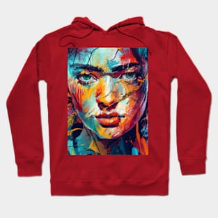 woman portrait Hoodie